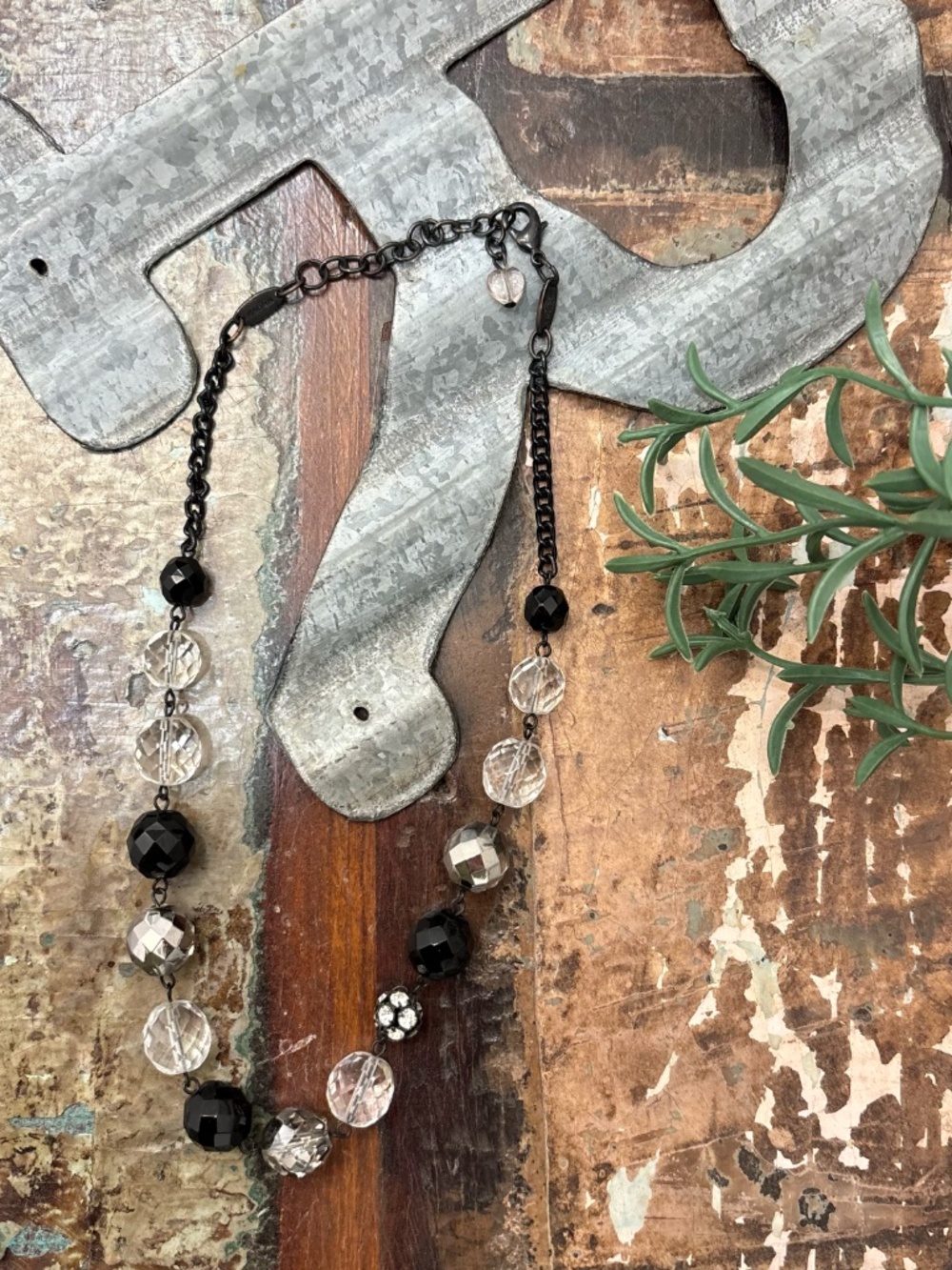 Sabika Beaded Choker Necklace